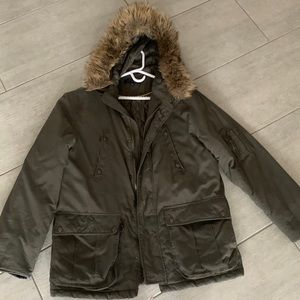 Tommy Hilfiger Large Green Coat